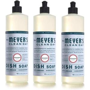 imageMRS MEYERS CLEAN DAY Liquid Dish Soap Biodegradable Formula Mum 16 fl oz16 Fl Oz Pack of 3