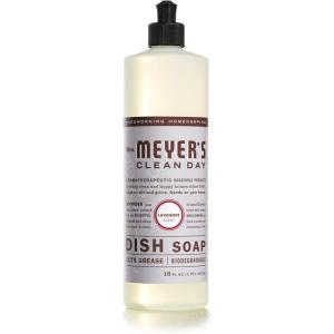 imageMRS MEYERS CLEAN DAY Liquid Dish Soap Biodegradable Formula Mum 16 fl ozLavender