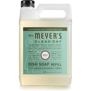 imageMRS MEYERS CLEAN DAY Liquid Dish Soap Refill Biodegradable Formula Peony 48 fl oz48 Fl Oz Pack of 1