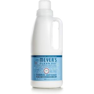 imageMRS MEYERS CLEAN DAY Liquid Fabric Softener Infused with Essential Oils Paraben Free Basil 32 oz 32 LoadsBotanical Rain