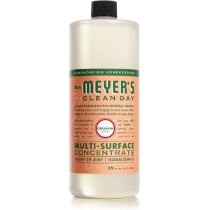 imageMRS MEYERS CLEAN DAY MultiSurface Cleaner Concentrate Use to Clean Floors Tile Counters Lavender 32 fl ozGeranium