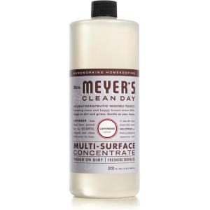 imageMRS MEYERS CLEAN DAY MultiSurface Cleaner Concentrate Use to Clean Floors Tile Counters Lavender 32 fl ozLavender
