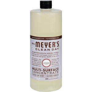 imageMRS MEYERS CLEAN DAY MultiSurface Cleaner Concentrate Use to Clean Floors Tile Counters Lavender 32 fl ozPack of 1