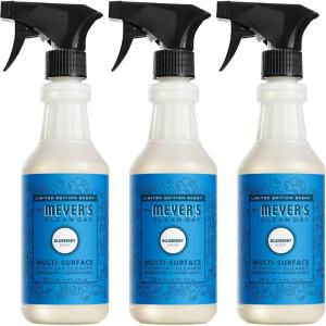 imageMRS MEYERS CLEAN DAY MultiSurface Everyday Cleaner Tomato Vine Scent 16 Ounce Bottle Pack of 3Blueberry