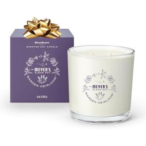 imageMRS MEYERS CLEAN DAY Soy Aromatherapy Candle 35 Hour Burn Time Made with Soy Wax and Essential Oils Limited Edition Apple Cider 72 oz  Pack of 2Moonflower