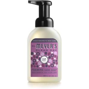 imageMrs MEYERS CLEAN DAY Foaming Hand Soap Dispenser ampamp Concentrate Starter Kit1 Glass Dispenser 10 Fl Oz ampamp 2 Concentrated Refills 2 FlOz eachRain Water Makes 20 Fl Oz of Foaming Soap Total10 Fl Oz Pack of 1