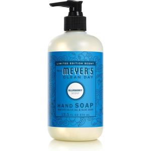 imageMrs MEYERS CLEAN DAY Liquid Hand Soap Blueberry Scent 125 Ounce Bottle