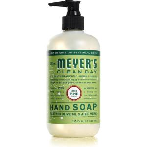 imageMRS MEYERS CLEAN DAY Hand Soap Made with Essential Oils Biodegradable Formula Limited Edition Iowa Pine 125 fl oz