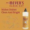 imageMrs MEYERS CLEAN DAY Variety 1 Liquid Hand Soap Snow Drop 125 OZ 1 Liquid Dish Soap Snow Drop 16 OZ 1 CTApple Cider