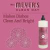 imageMrs MEYERS CLEAN DAY Variety 1 Liquid Hand Soap Snow Drop 125 OZ 1 Liquid Dish Soap Snow Drop 16 OZ 1 CTMum