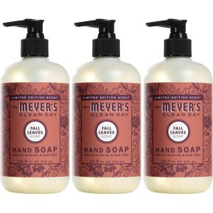 imageMrs MEYERS CLEAN DAY Liquid Hand Soap Fall Leaves Scent 125 fl oz Pack of 3
