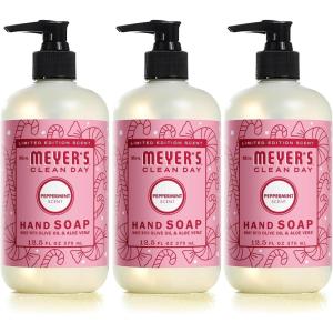 imageMrs MEYERS CLEAN DAY Liquid Hand Soap Peppermint 125 oz Pack of 3