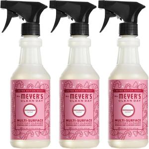 imageMrs MEYERS CLEAN DAY MultiSurface Everyday Cleaner Peppermint Scent 16 Ounce Bottle Pack of 3