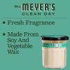 imageMRS MEYERS CLEAN DAY Soy Aromatherapy Candle 35 Hour Burn Time Made with Soy Wax and Essential Oils Basil 72 oz
