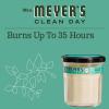 imageMRS MEYERS CLEAN DAY Soy Aromatherapy Candle 35 Hour Burn Time Made with Soy Wax and Essential Oils Basil 72 oz